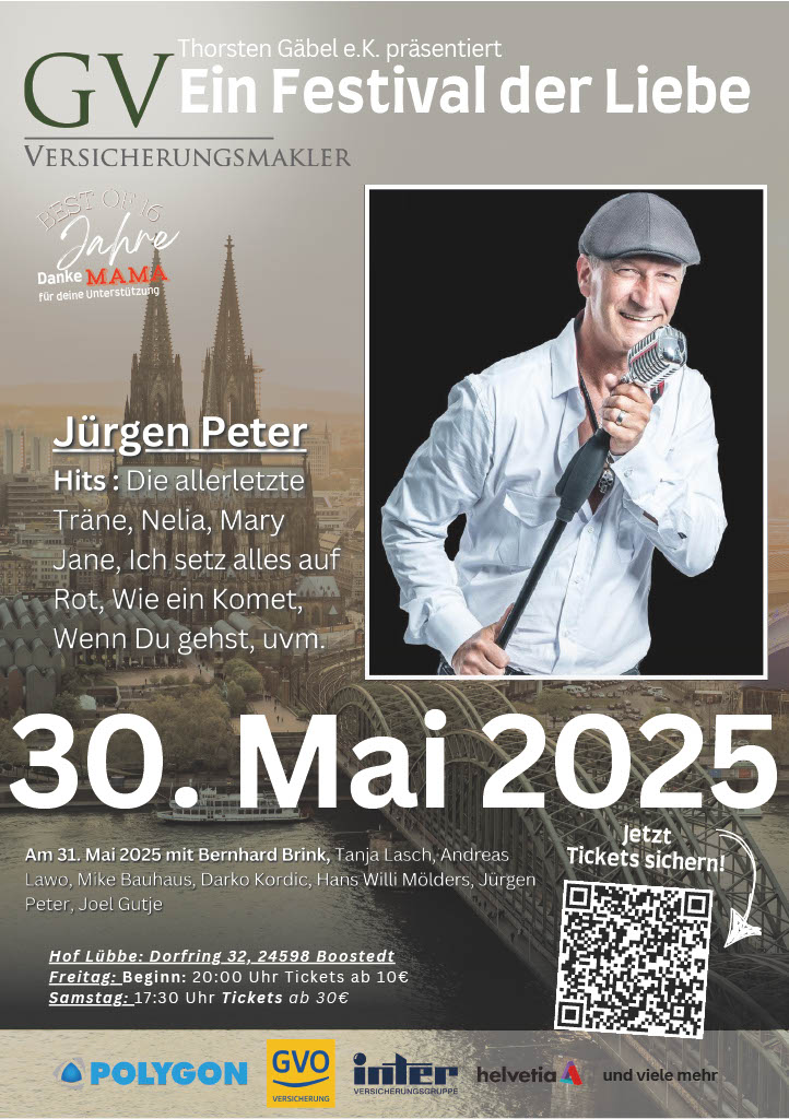 Jürgen Peter Einzelplakat